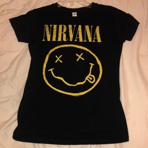 Nirvana band tee